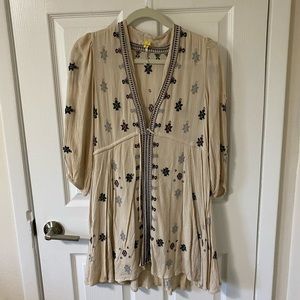 Free people embroidered tunic
